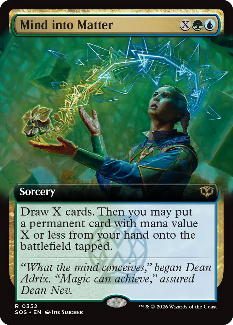 Mind into Matter (Extended Art) [Secrets of Strixhaven] | Jack's On Queen