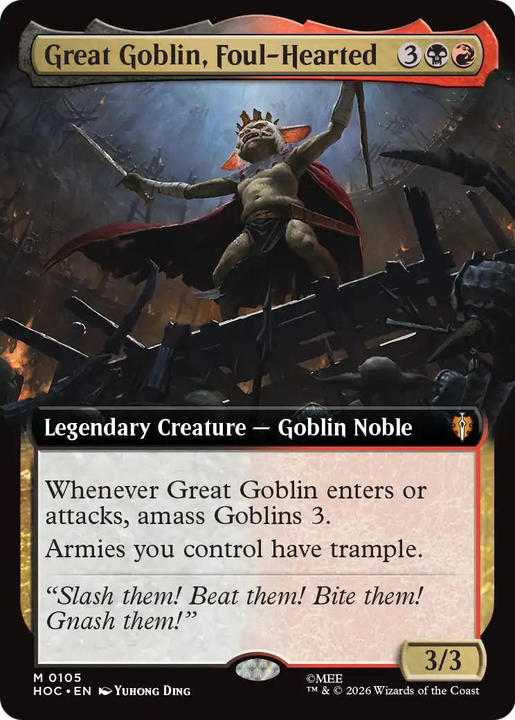 Great Goblin, Foul-Hearted (Extended Art) [The Hobbit: Eternal-Legal] | Jack's On Queen