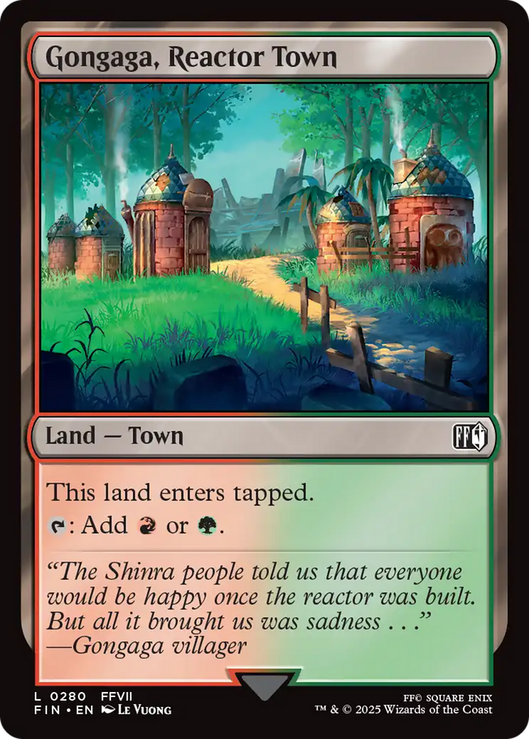 Gongaga, Reactor Town [FINAL FANTASY] | Jack's On Queen