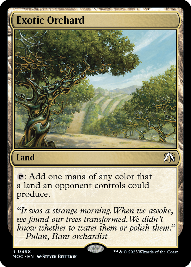 Exotic Orchard [March of the Machine Commander] | Jack's On Queen