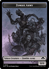 Servo // Zombie Army Double-Sided Token [Modern Horizons 3 Tokens] | Jack's On Queen