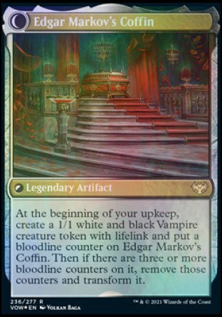 Edgar, Charmed Groom // Edgar Markov's Coffin [Innistrad: Crimson Vow Prerelease Promos] | Jack's On Queen