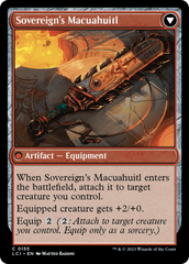 Idol of the Deep King // Sovereign's Macuahuitl [The Lost Caverns of Ixalan] | Jack's On Queen