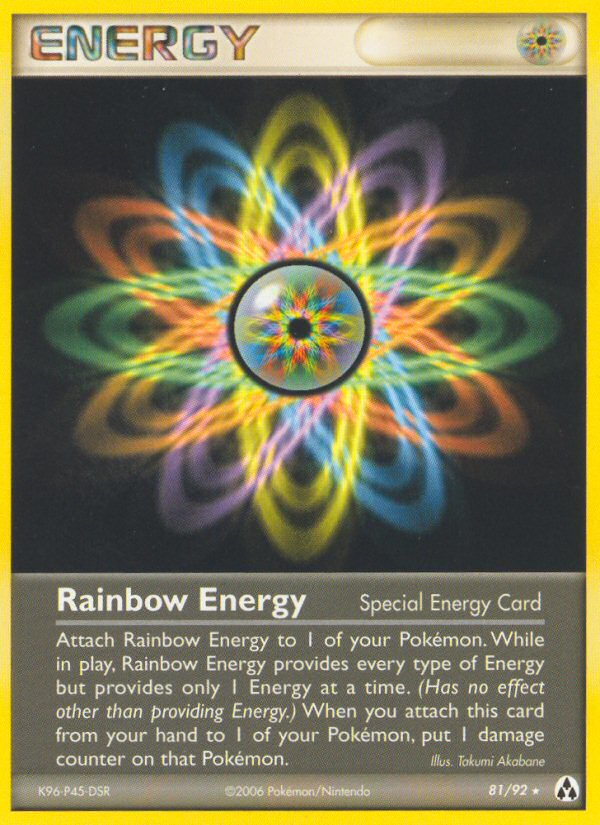Rainbow Energy (81/92) [EX: Legend Maker] | Jack's On Queen