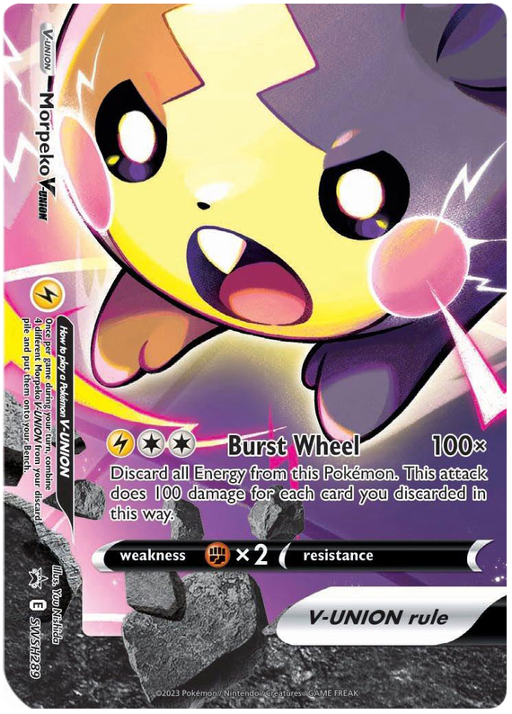 Morpeko V-Union (SWSH289) [Sword & Shield: Black Star Promos] | Jack's On Queen