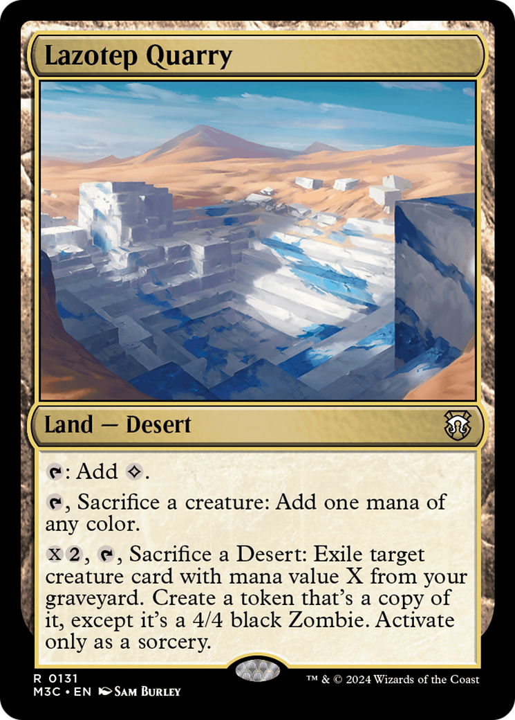 Lazotep Quarry (Extended Art) [Modern Horizons 3 Commander] | Jack's On Queen