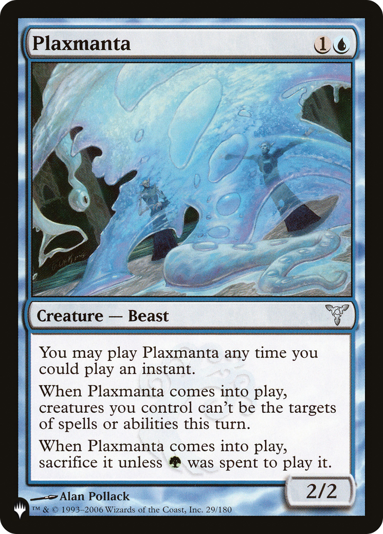 Plaxmanta [The List Reprints] | Jack's On Queen