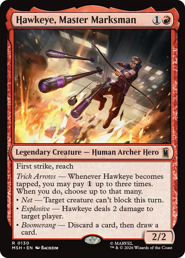 Hawkeye, Master Marksman [Marvel Super Heroes] | Jack's On Queen