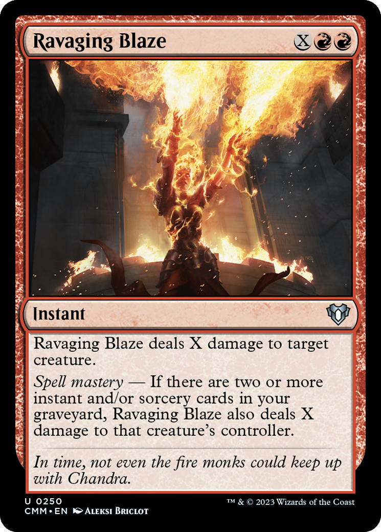 Ravaging Blaze [Commander Masters] | Jack's On Queen