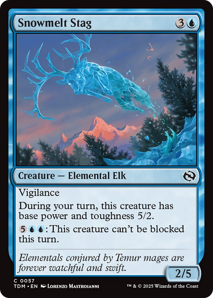 Snowmelt Stag [Tarkir: Dragonstorm] | Jack's On Queen