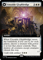 Unstable Glyphbridge // Sandswirl Wanderglyph (Extended Art) [The Lost Caverns of Ixalan] | Jack's On Queen