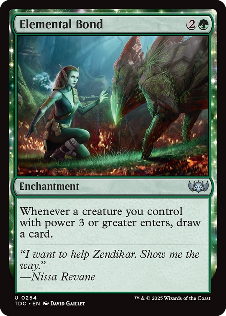 Elemental Bond [Tarkir: Dragonstorm Commander] | Jack's On Queen