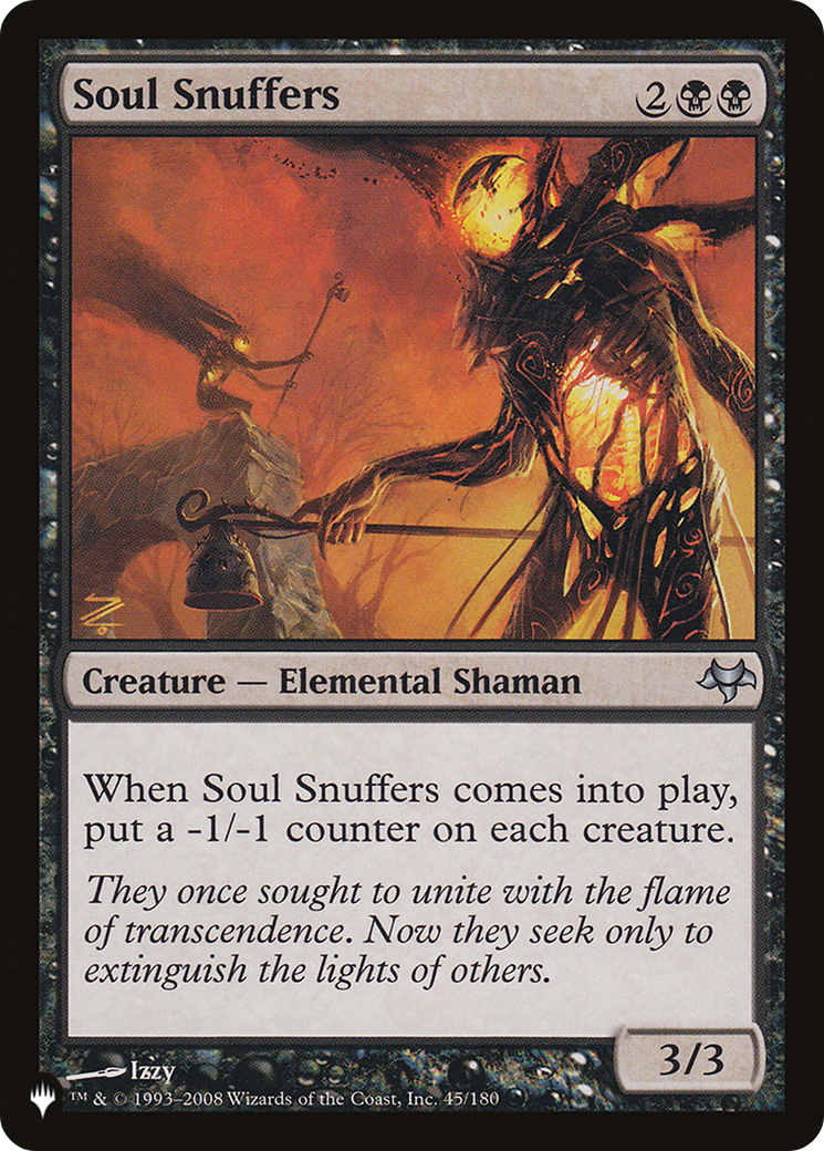 Soul Snuffers [The List Reprints] | Jack's On Queen