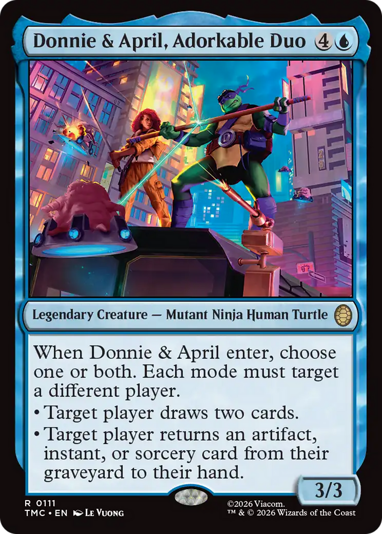 Donnie & April, Adorkable Duo [Teenage Mutant Ninja Turtles Commander] | Jack's On Queen
