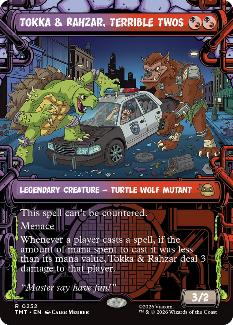Tokka & Rahzar, Terrible Twos (Showcase) [Teenage Mutant Ninja Turtles] | Jack's On Queen