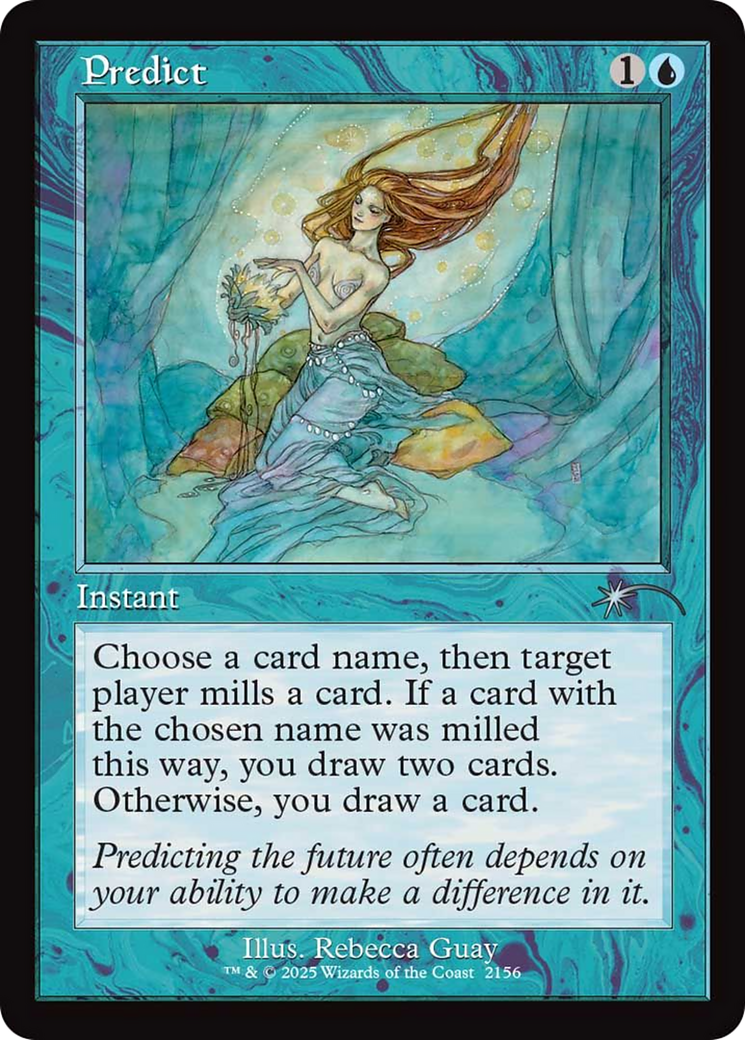Predict (Retro Frame) [Secret Lair Drop Series] | Jack's On Queen