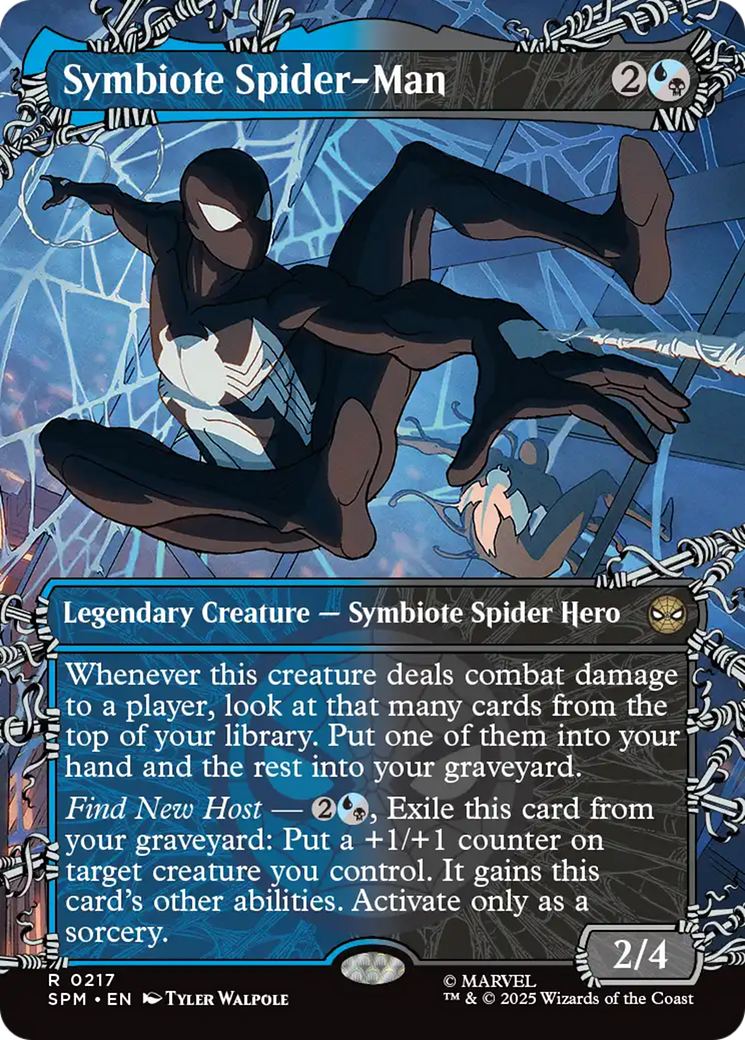 Symbiote Spider-Man (Borderless) [Marvel's Spider-Man] | Jack's On Queen