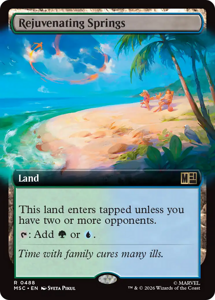 Rejuvenating Springs (Extended Art) [Marvel Super Heroes Commander] | Jack's On Queen