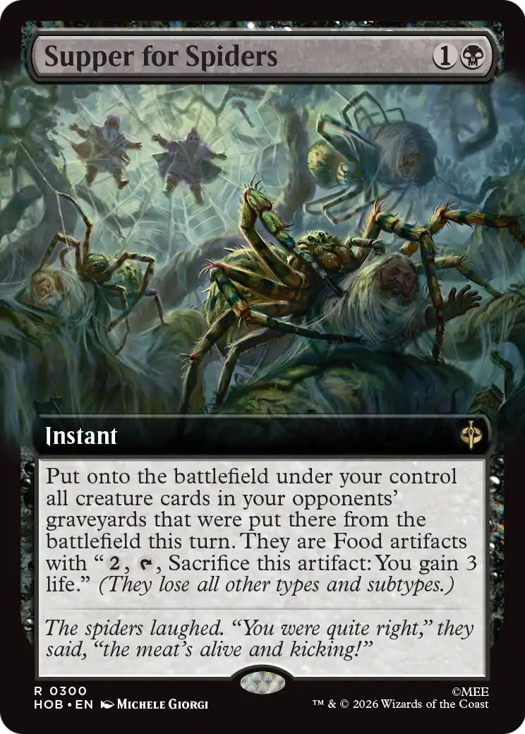 Supper for Spiders (Extended Art) [The Hobbit] | Jack's On Queen