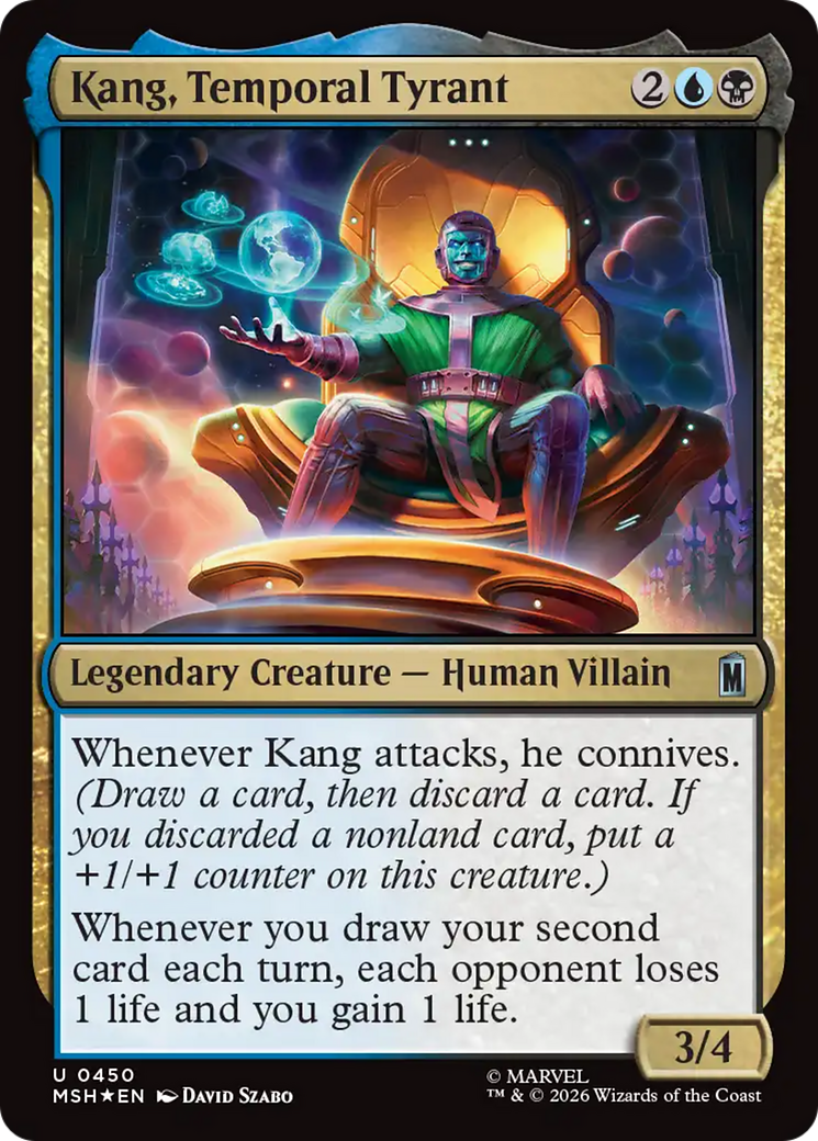 Kang, Temporal Tyrant (Surge Foil) [Marvel Super Heroes] | Jack's On Queen