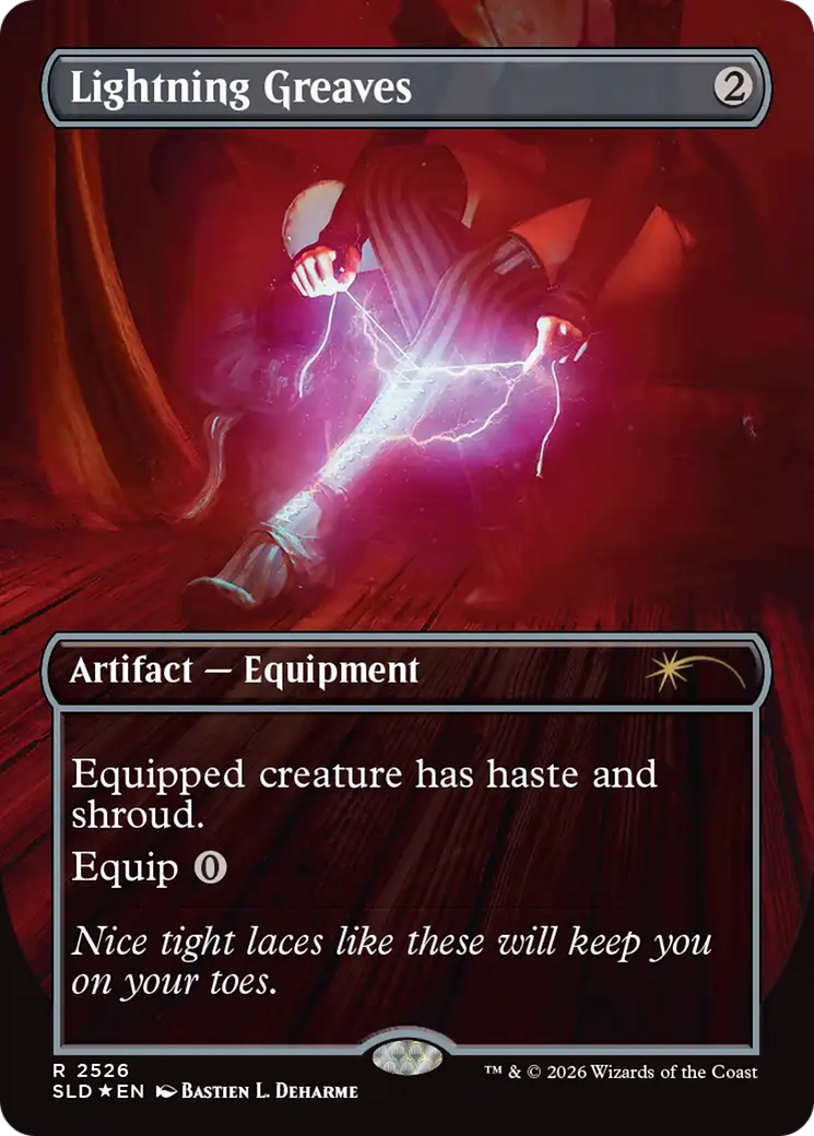 Lightning Greaves (2526) [Secret Lair Drop Series] | Jack's On Queen