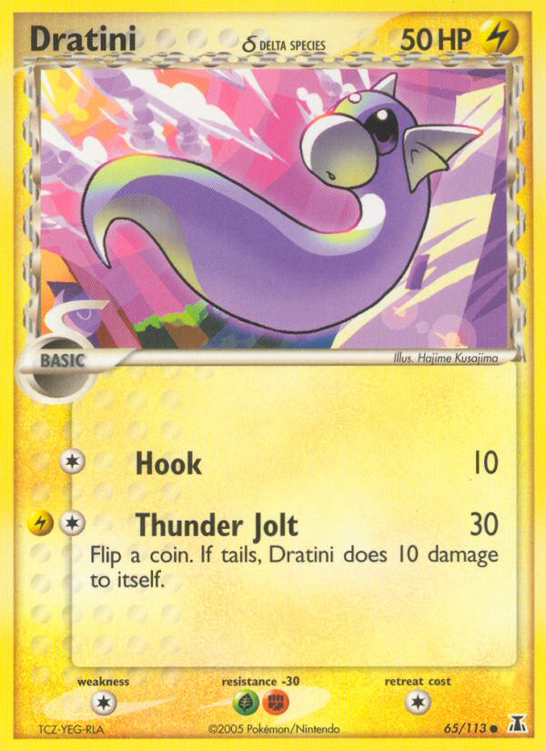Dratini (65/113) (Delta Species) [EX: Delta Species] | Jack's On Queen