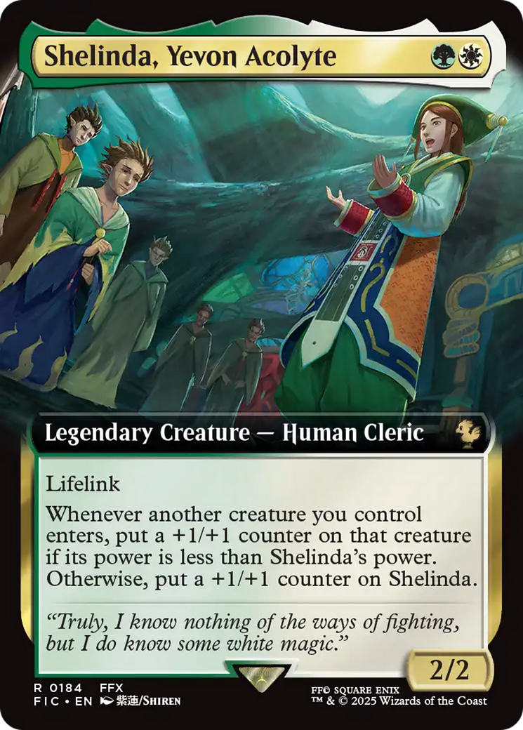 Shelinda, Yevon Acolyte (Extended Art) [FINAL FANTASY Commander] | Jack's On Queen