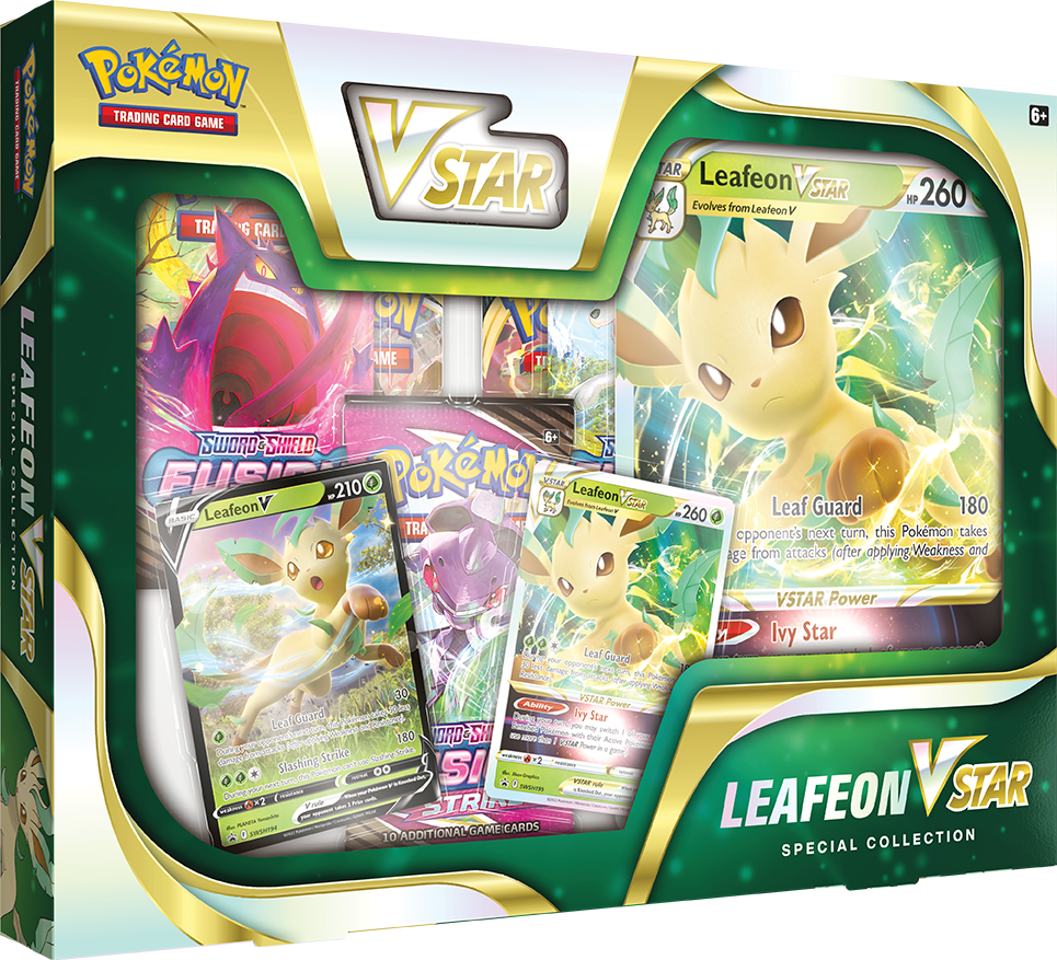 Sword & Shield: Brilliant Stars - Special Collection Leafeon VSTAR | Jack's On Queen