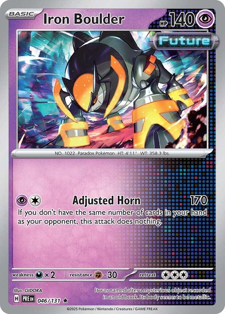 Iron Boulder (046/131) [Scarlet & Violet: Prismatic Evolutions] | Jack's On Queen