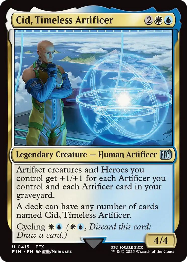Cid, Timeless Artificer (0415) [FINAL FANTASY] | Jack's On Queen