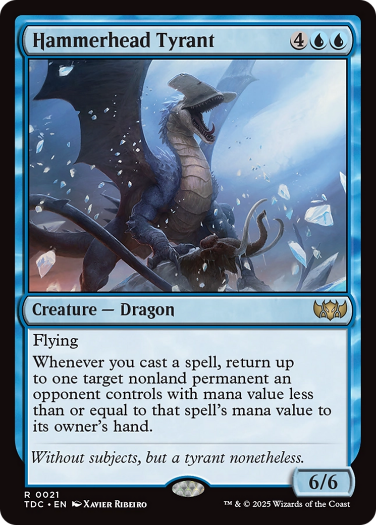 Hammerhead Tyrant [Tarkir: Dragonstorm Commander] | Jack's On Queen