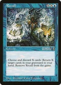 Recall (Oversized) [Oversize Cards] | Jack's On Queen
