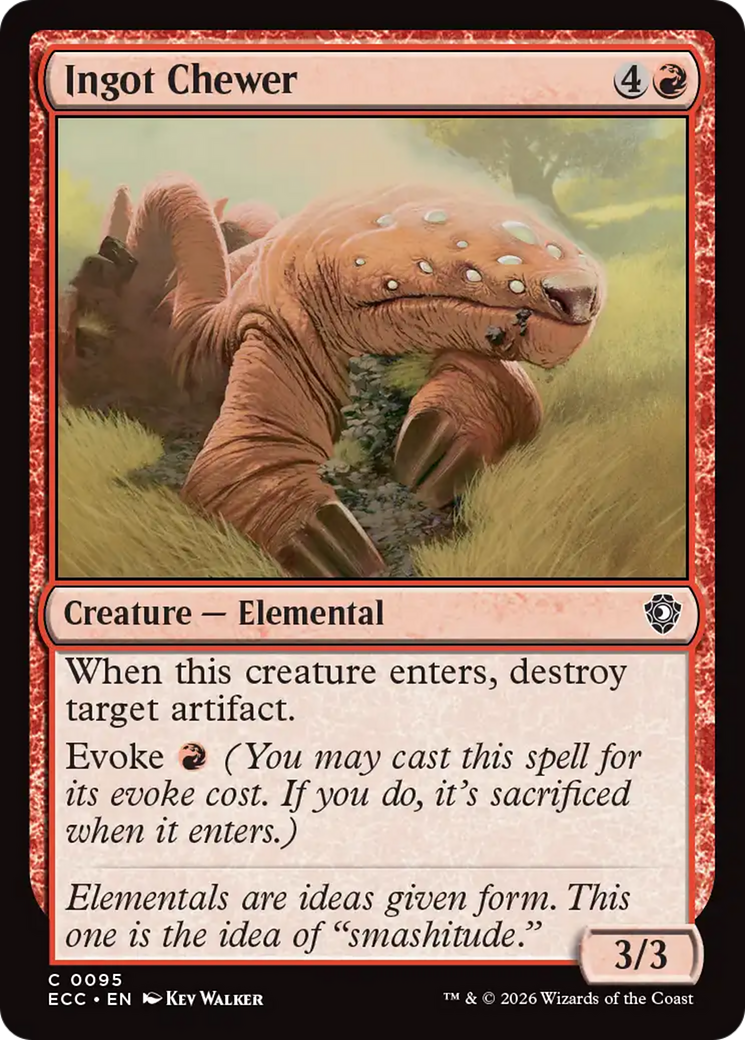 Ingot Chewer [Lorwyn Eclipsed Commander] | Jack's On Queen