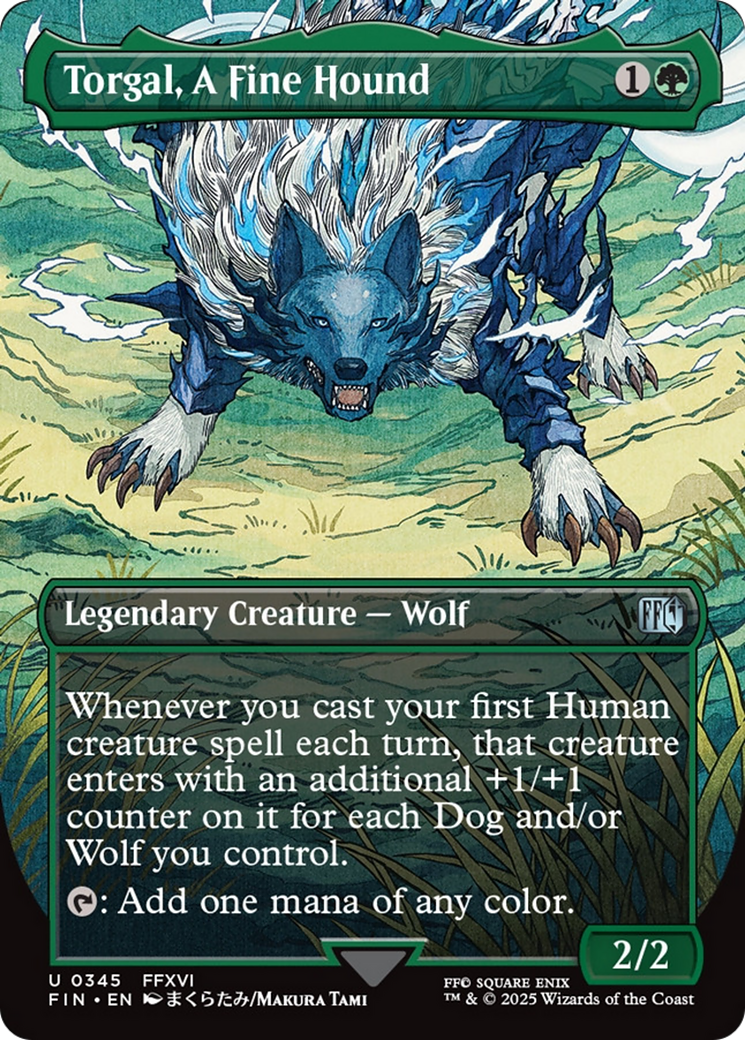 Torgal, A Fine Hound (Borderless) [FINAL FANTASY] | Jack's On Queen