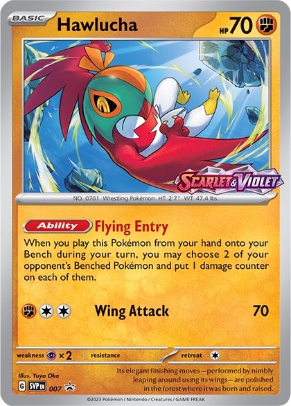 Hawlucha (007) [Scarlet & Violet: Black Star Promos] | Jack's On Queen