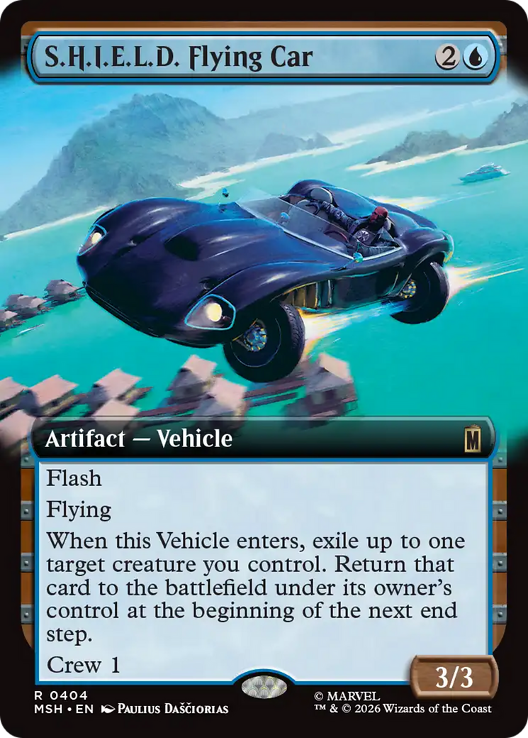 S.H.I.E.L.D. Flying Car (Extended Art) [Marvel Super Heroes] | Jack's On Queen
