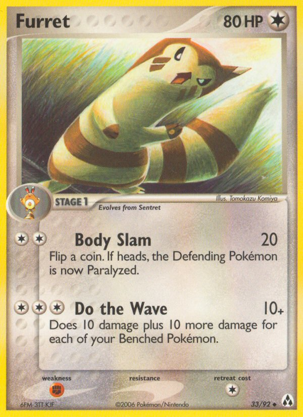 Furret (33/92) [EX: Legend Maker] | Jack's On Queen