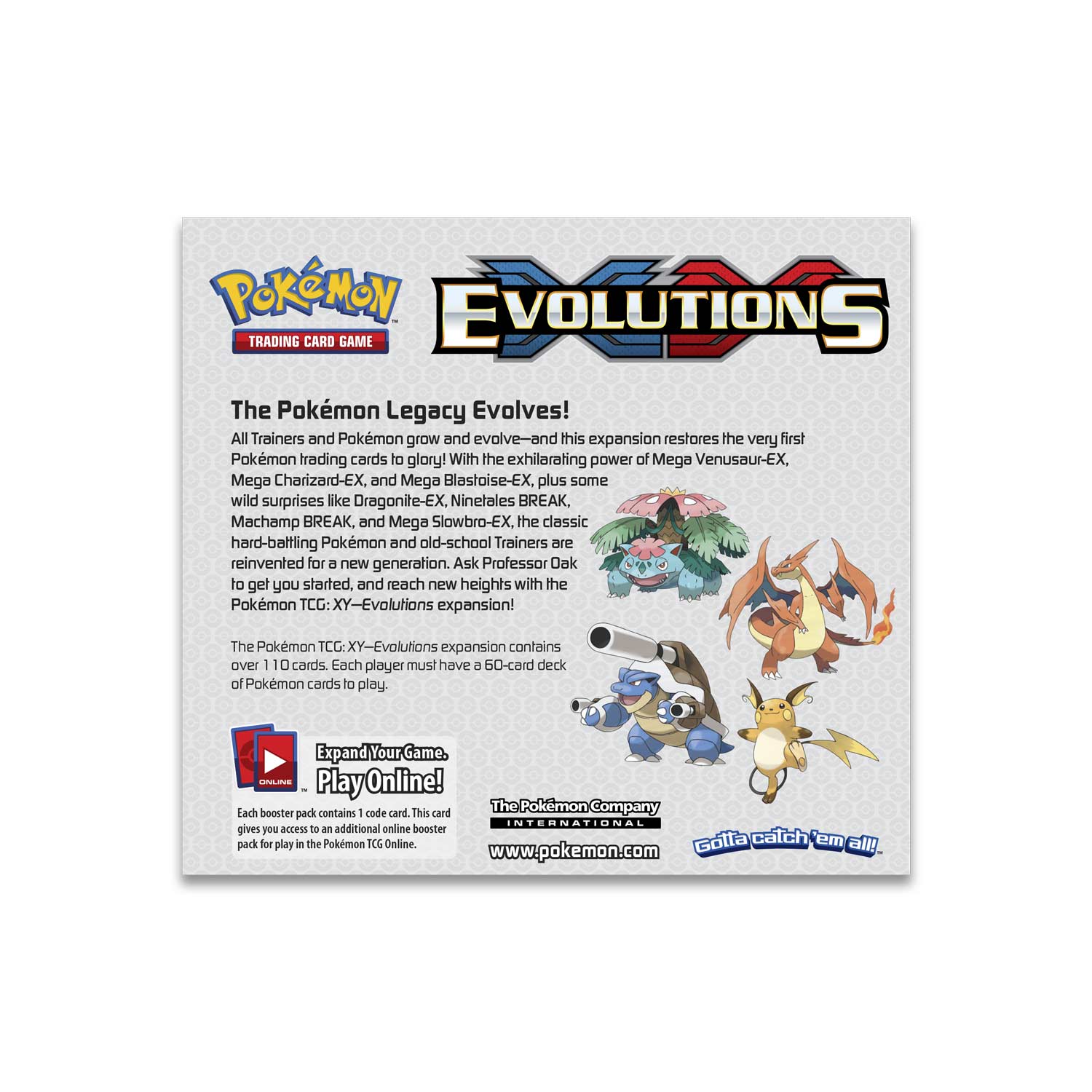 XY: Evolutions - Booster Box Case | Jack's On Queen