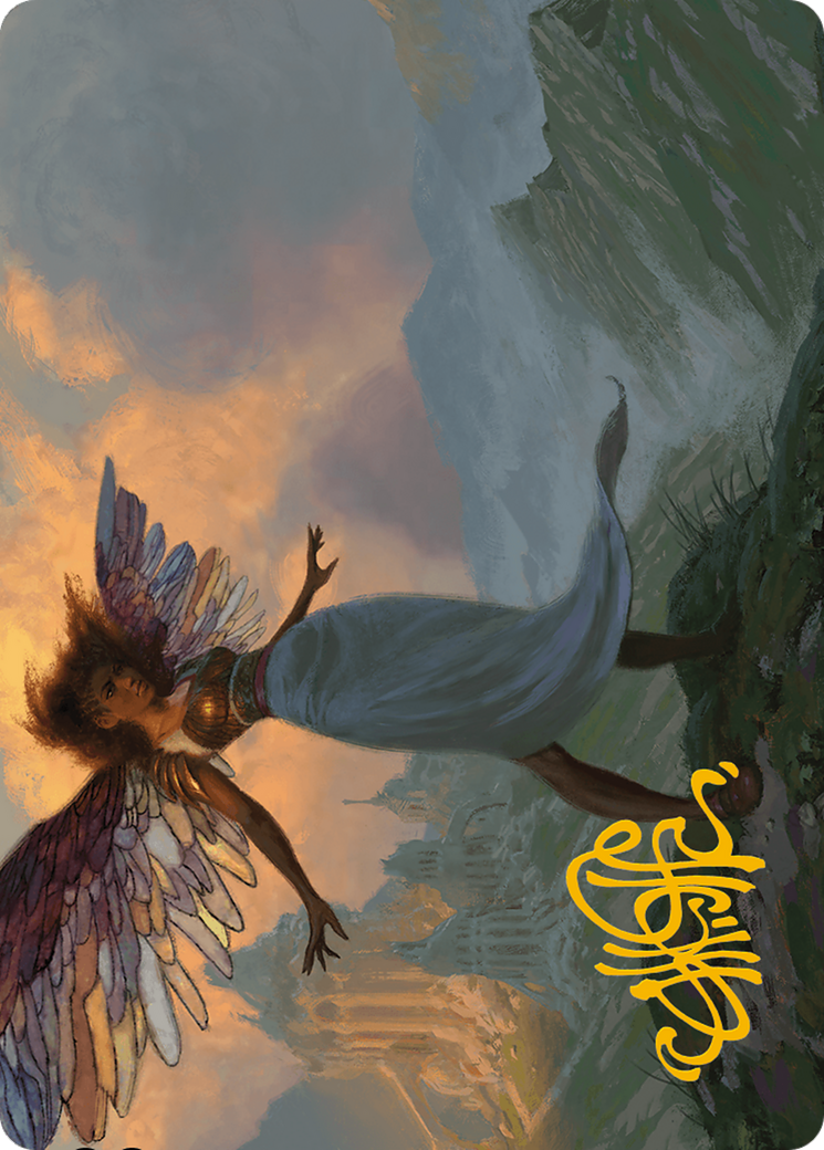 Glasswing Grace Art Card (Gold-Stamped Signature) [Modern Horizons 3 Art Series] | Jack's On Queen