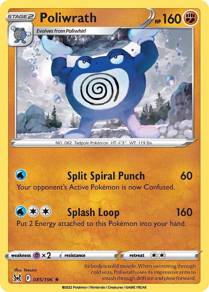 Poliwrath (085/196) [Sword & Shield: Lost Origin] | Jack's On Queen