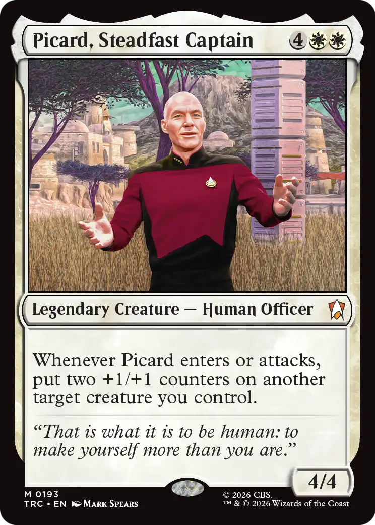 Picard, Steadfast Captain [Star Trek Commander] | Jack's On Queen