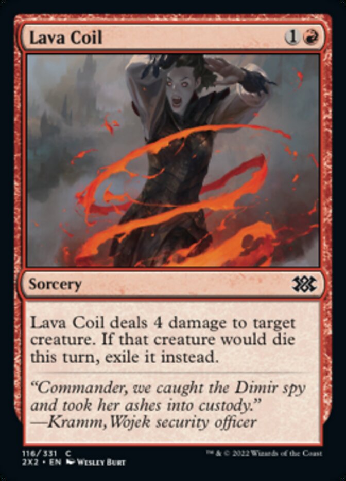 Lava Coil [Double Masters 2022] | Jack's On Queen