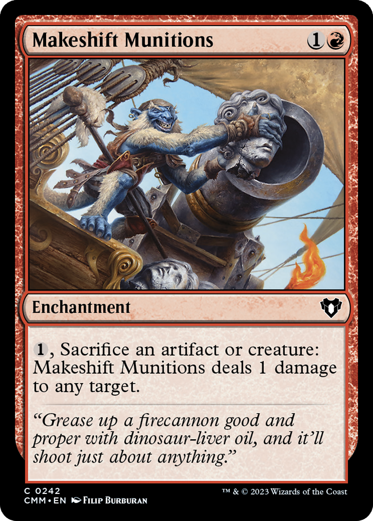 Makeshift Munitions [Commander Masters] | Jack's On Queen