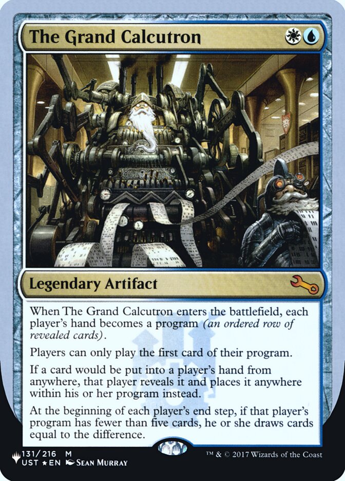 The Grand Calcutron (Unfinity Foil Edition) [The List] | Jack's On Queen