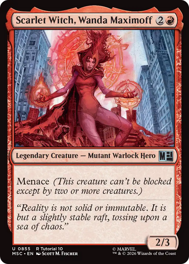 Scarlet Witch, Wanda Maximoff [Marvel Super Heroes Commander] | Jack's On Queen