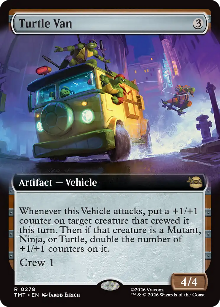 Turtle Van (Extended Art) [Teenage Mutant Ninja Turtles] | Jack's On Queen