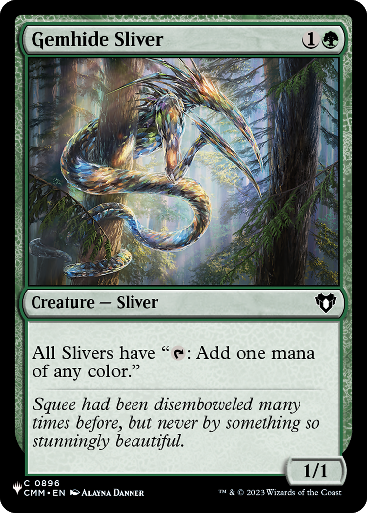 Gemhide Sliver (CMM) [The List] | Jack's On Queen