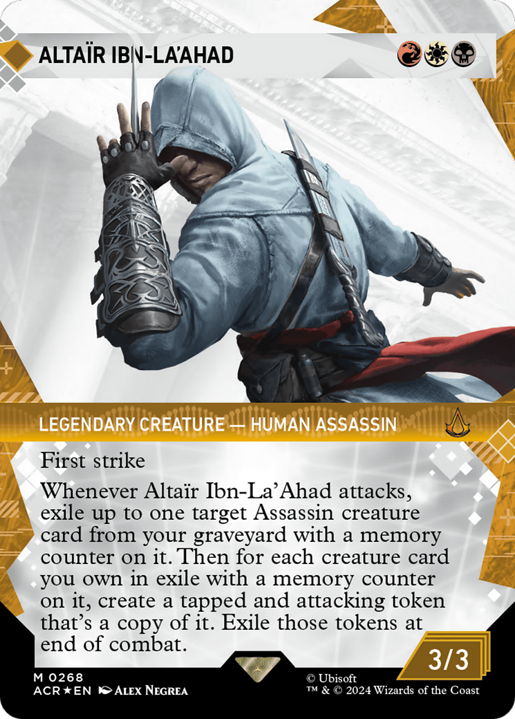 Altair Ibn-La'Ahad (Showcase) (Textured Foil) [Assassin's Creed] | Jack's On Queen