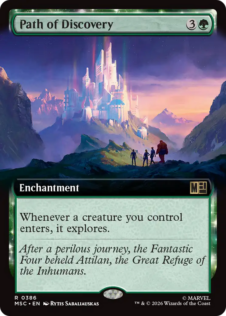 Path of Discovery (Extended Art) [Marvel Super Heroes Commander] | Jack's On Queen