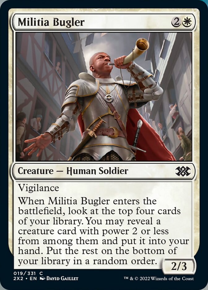 Militia Bugler [Double Masters 2022] | Jack's On Queen